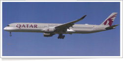 Qatar Airways Airbus A-350-1041 F-WZFY