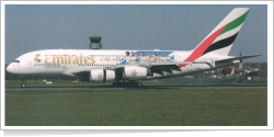 Emirates Airbus A-380-861 A6-EUG