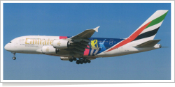 Emirates Airbus A-380-861 A6-EOH