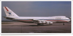 United Air Lines Boeing B.747-122 N4728U