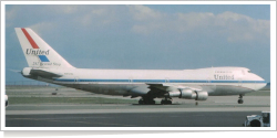 United Air Lines Boeing B.747-122 N7423U