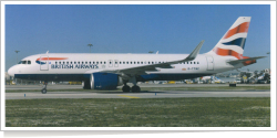 British Airways Airbus A-320-251N G-TTNC