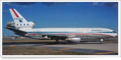 United Air Lines McDonnell Douglas DC-10-10 N1825U