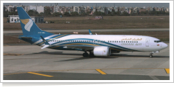 Oman Air Boeing B.737 MAX 8 A4O-MA