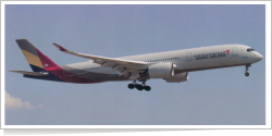 Asiana Airlines Airbus A-350-941 HL7771