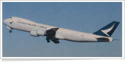 Cathay Pacific Airways Boeing B.747-867F B-LJN