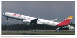 Iberia Airbus A-340-642 EC-IOB