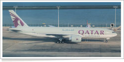 Qatar Airways Boeing B.777-FDZ A7-BFR