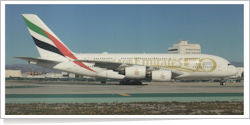 Emirates Airbus A-380-842 A6-EUU