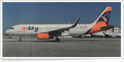 HiSky Europe Airbus A-320-232 YR-BEE