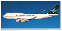 Garuda Indonesia Boeing B.747-4U3 PK-GSG