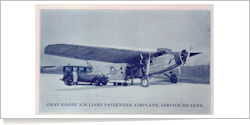 Gray Goose Air Lines Ford TriMotor reg unk