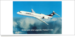 Hamburg Airlines Fokker F-100 (F-28-0100) reg unk
