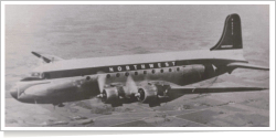 Northwest Orient Airlines Douglas DC-4 reg unk