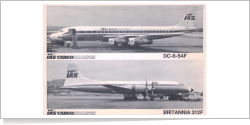 IAS Cargo Airlines McDonnell Douglas DC-8F-54 reg unk