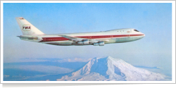 Trans World Airlines Boeing B.747-100 reg unk