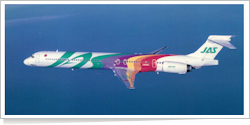 Japan Air System McDonnell Douglas MD-90-30 JA8064