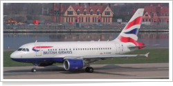 British Airways Airbus A-319-112 G-EUNB