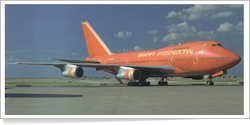 Braniff International Airways Boeing B.747SP-27 reg unk