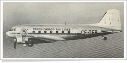 Trans-Canada Airlines Douglas DC-3 (C-47A-DK) CF-TER