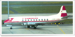 Cambrian Airways Vickers Viscount 701 G-AMOH