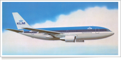 KLM Royal Dutch Airlines Airbus A-310-203 reg unk