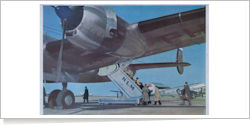 KLM Royal Dutch Airlines Lockheed Constellation reg unk