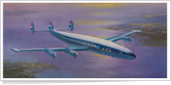 KLM Royal Dutch Airlines Lockheed L-1049 Constellation reg unk