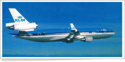 KLM Royal Dutch Airlines McDonnell Douglas MD-11P reg unk