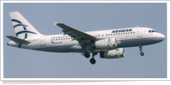 Aegean Airlines Airbus A-319-132 SX-DGF