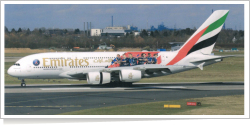 Emirates Airbus A-380-841 A6-EUB