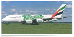 Emirates Airbus A-380-861 A6-EOJ