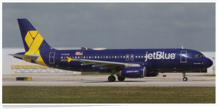 JetBlue Airways Airbus A-320-232 N775JB