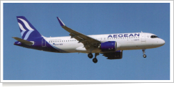 Aegean Airlines Airbus A-320-271N SX-NEB