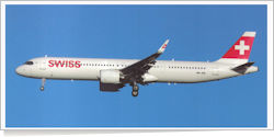 Swiss International Air Lines Airbus A-321-271NX HB-JPB