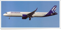 Aegean Airlines Airbus A-321-271NX SX-NAA