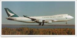 Cathay Pacific Airways Boeing B.747-467 [ER/F] B-LIC