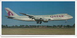 Qatar Airways Boeing B.747-87U [F] A7-BGA