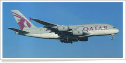 Qatar Airways Airbus A-380-861 A7-APF