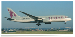 Qatar Airways Boeing B.787-8 [GE] Dreamliner A7-BCB