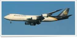 United Parcel Service Boeing B.747-8F N605UP