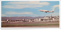 Western Airlines Lockheed L-188 Electra reg unk