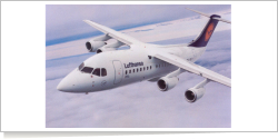 Lufthansa BAe -British Aerospace Avro RJ85 EI-RJO