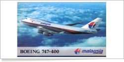 Malaysia Airlines Boeing B.747-4H6 9M-MHO