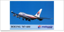 Malaysia Airlines Boeing B.747-4H6 9M-MHO
