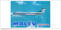 Malév Tupolev Tu-134 HA-LBA