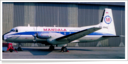 Mandala Airlines Hawker Siddeley HS 748-232 PK-RHQ