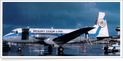 Mount Cook Airlines Hawker Siddeley HS 748-242 ZK-MCA
