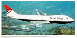 British Airways Boeing B.747-100 reg unk