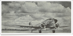 Northwest Airlines Douglas DC-3 reg unk